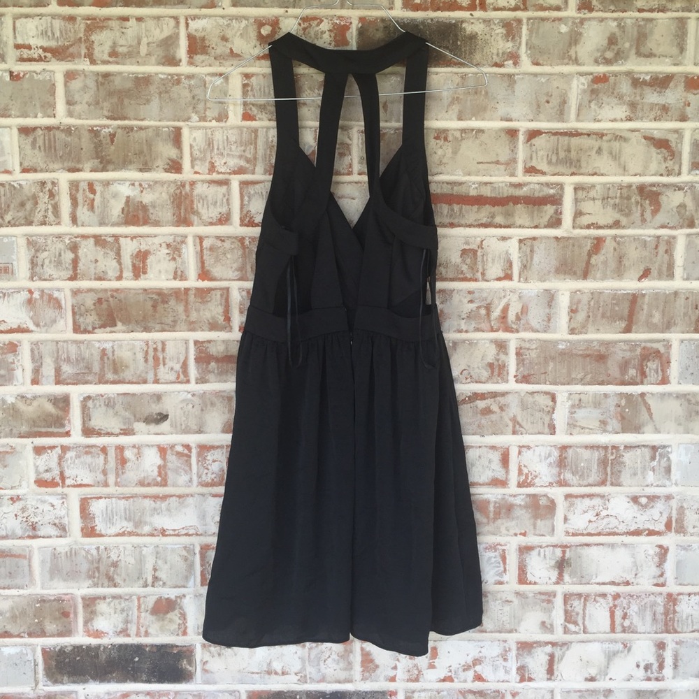 BCBGeneration Black Cut Out Bandage Party Dress - Picture 2 of 8